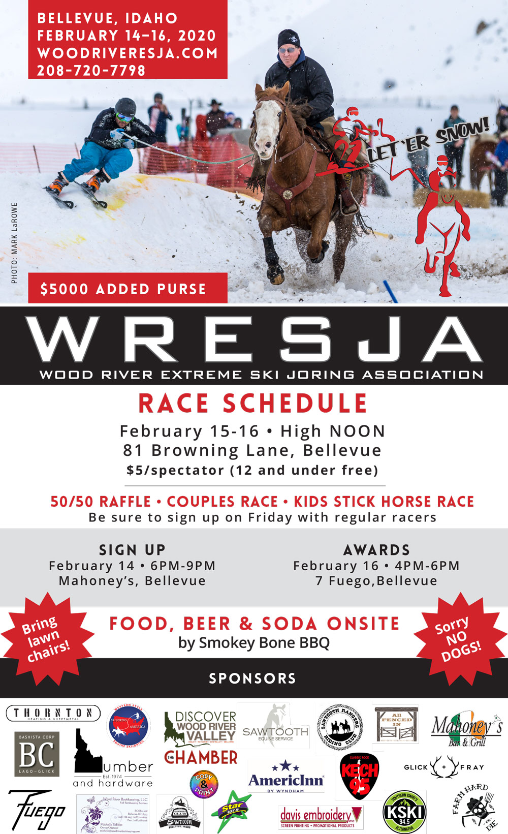 Wood River Extreme Ski Joring | Bellevue Idaho