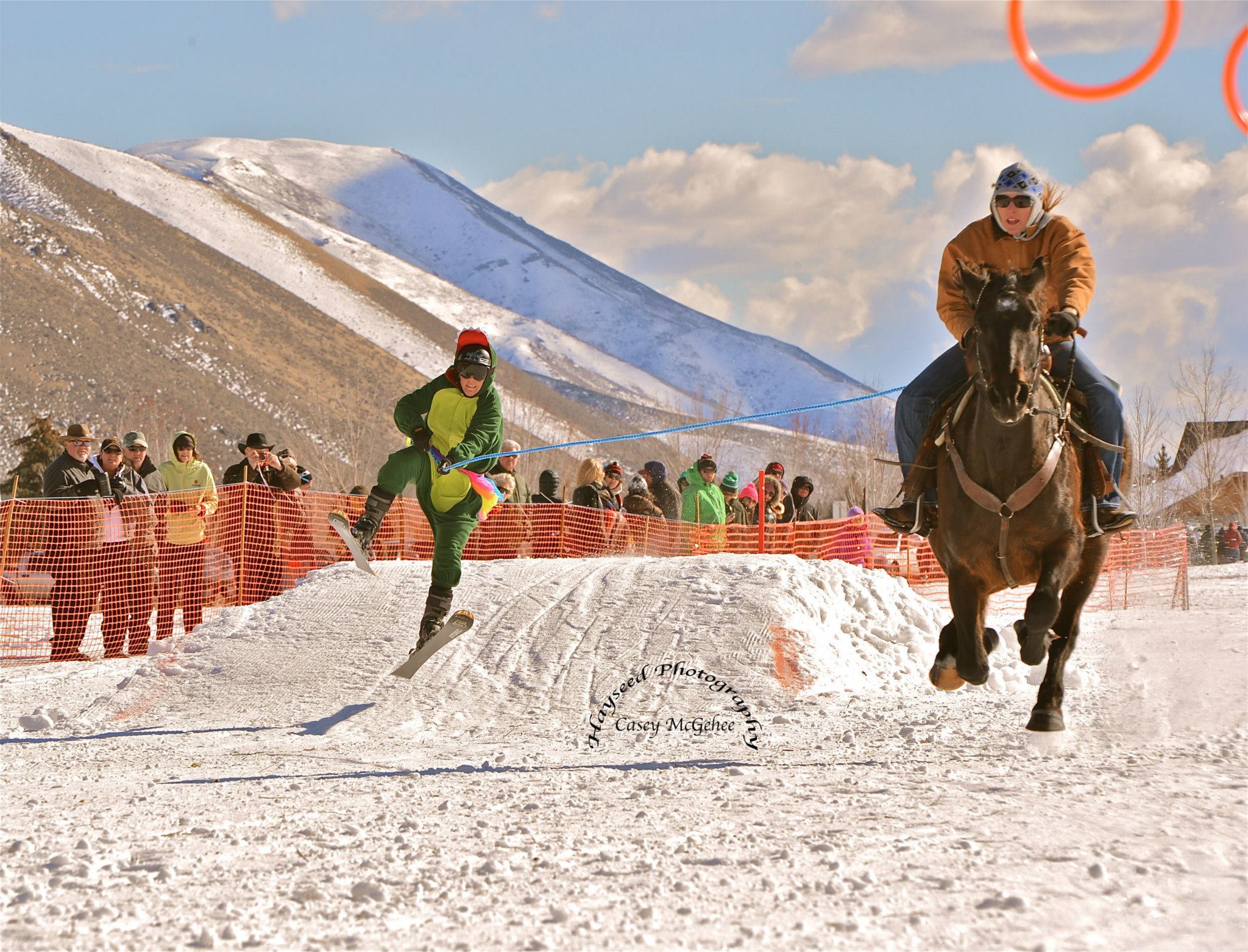 Wood River Extreme Ski Joring | Sun Valley and Bellevue Idaho | photo by Casey McGehee